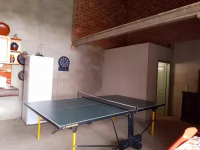 Instalaciones para jugar al ping pong en Can Jep Llarg Casa Rural o alrededores