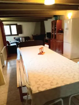 Zona de estar de Can Jep Llarg Casa Rural