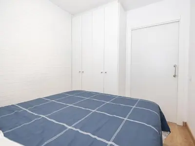 Cama o camas de una habitación en Apart. céntrico y reformado, Playa de Aro / 1272