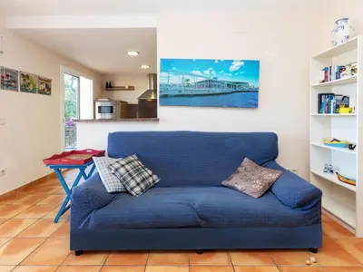 Zona de estar de Apartment Codolar by Interhome
