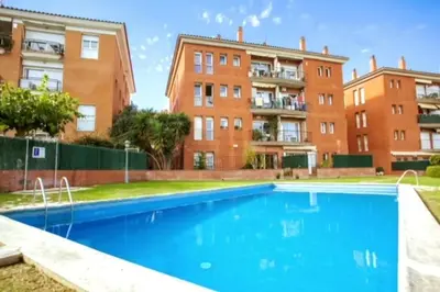 Piscina en o cerca de Apartment Equiped Fenals Beach