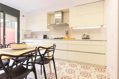 Una cocina o zona de cocina en Bravissimo Cort Reial Palau, Duplex penthouse