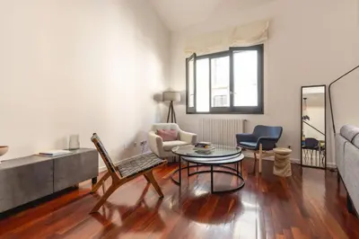 Zona de estar de Bravissimo Cort Reial Palau, Duplex penthouse