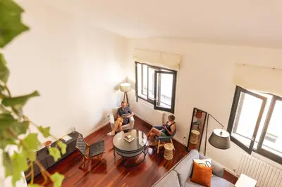 Zona de estar de Bravissimo Cort Reial Palau, Duplex penthouse