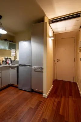Una cocina o zona de cocina en dúplex st Pere OnyarapartamentsCom
