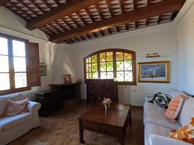 Cama o camas de una habitación en Amazing villa for big groups in the best place of Costa Brava