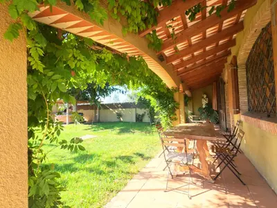 Jardín al aire libre en Amazing villa for big groups in the best place of Costa Brava