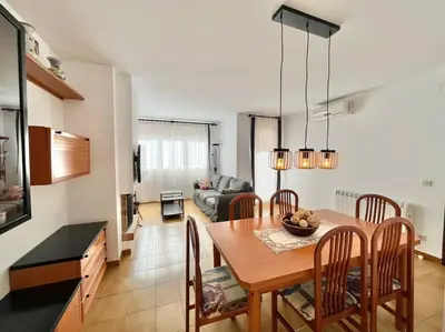 Zona de estar de Encantador apartamento en Playa de Aro