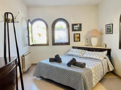 Cama o camas de una habitación en Casa Gran