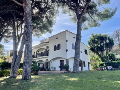 Jardín al aire libre en Casa Gran