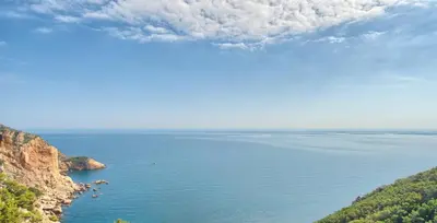 Paisaje cerca de esta villa