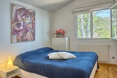 Cama o camas de una habitación en Sa Tuna Villa CEMA