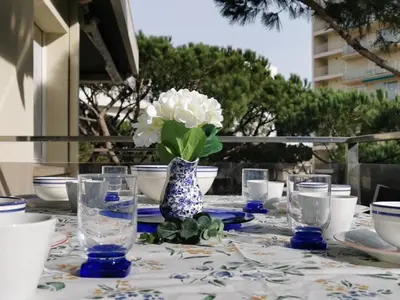Plano de Apartamento céntrico en Playa de Aro con terraza y vistas al mar - ES-209-28