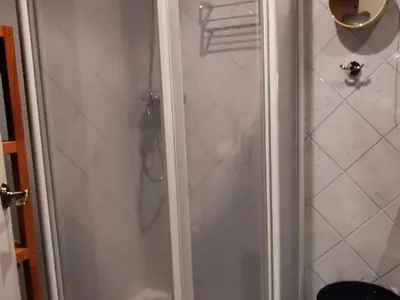 Un baño de Apartamento céntrico en Playa de Aro con terraza y vistas al mar - ES-209-28