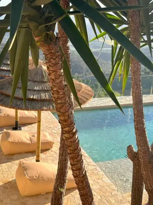 Paisaje cerca de esta villa