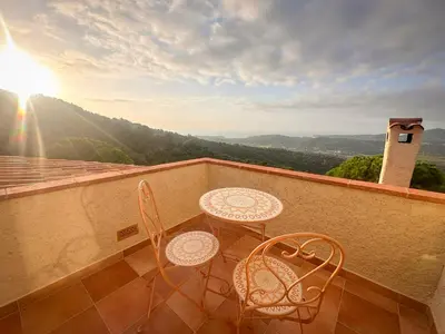 Paisaje cerca de esta villa