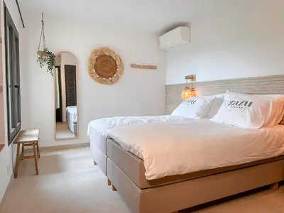 Cama o camas de una habitación en Villa Azure 8p. - Zazu Villas