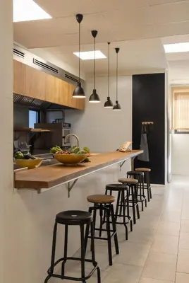 Una cocina o zona de cocina en CAN BUFÍ, Espectacular casa con piscina interior