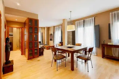 Zona de estar de Sleep & Stay Apartamento de lujo