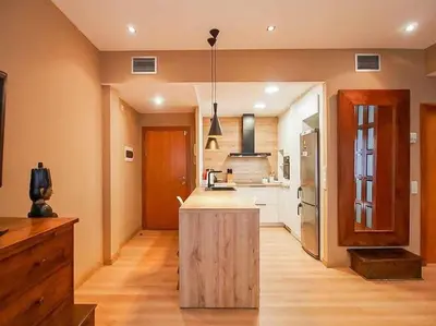 Una cocina o zona de cocina en Sleep & Stay Apartamento de lujo