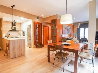 Una cocina o zona de cocina en Sleep & Stay Apartamento de lujo