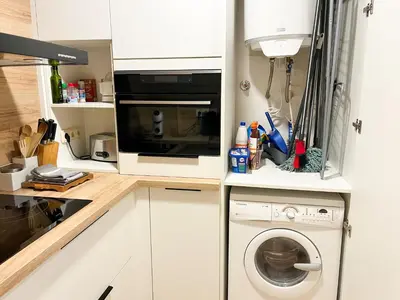 Una cocina o zona de cocina en Sleep & Stay Apartamento de lujo