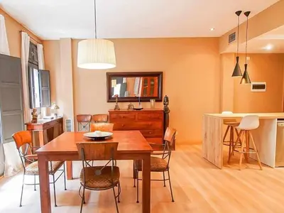 Zona de estar de Sleep & Stay Apartamento de lujo