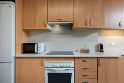 Una cocina o zona de cocina en Flateli Cort Reial 7