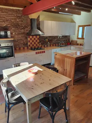 Una cocina o zona de cocina en Can Penjarella II