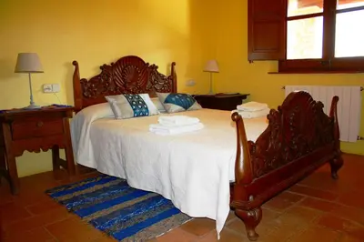 Cama o camas de una habitación en Mas Saris