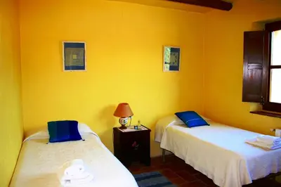 Cama o camas de una habitación en Mas Saris