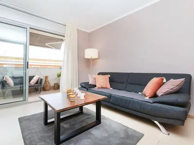 Zona de estar de Apartment Les Suredes-3 by Interhome