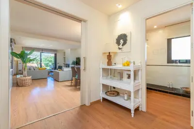 Zona de estar de Preciosa villa en la Costa Brava