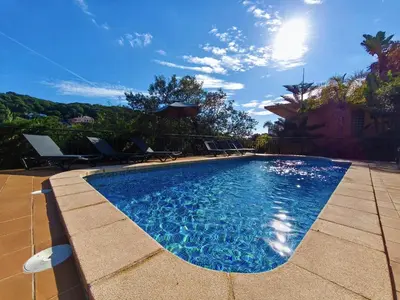 Piscina en o cerca de Pinzon, gezellige familievilla met groot zwembad.