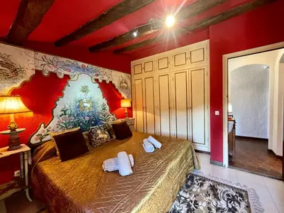 Cama o camas de una habitación en La Morada Del Unicornio