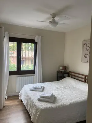 Cama o camas de una habitación en Casa Namar - Costa Brava