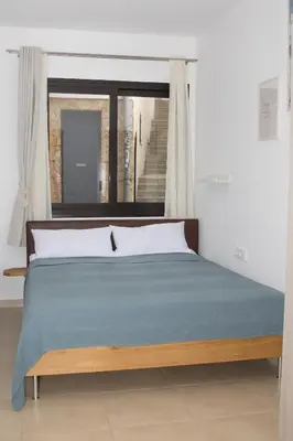 Cama o camas de una habitación en Modern Beach Apartment - La Maca