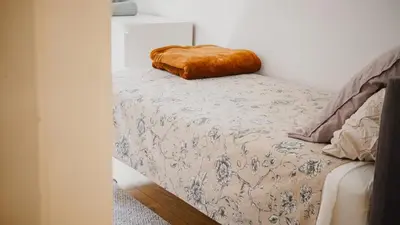 Cama o camas de una habitación en Riverside duplex penthouse