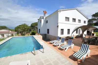 Piscina en o cerca de Villa Anna 10 people private pool 10 kms Lloret