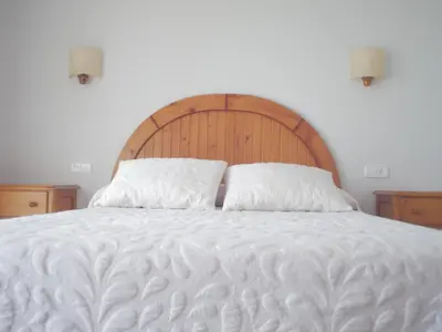 Cama o camas de una habitación en Mas Puig Roig