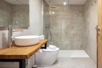 Un baño de Villa Los Primos