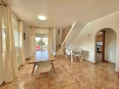 Zona de estar de Villa with private pool and BBQ near Lloret de Mar