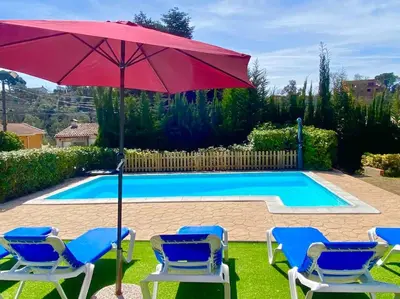 Piscina en o cerca de Villa with private pool and BBQ near Lloret de Mar