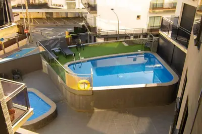 Piscina en o cerca de SeaHomes Vacations - ACACIAS Beach&Chic