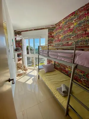 Cama o camas de una habitación en XL Villa Calonge