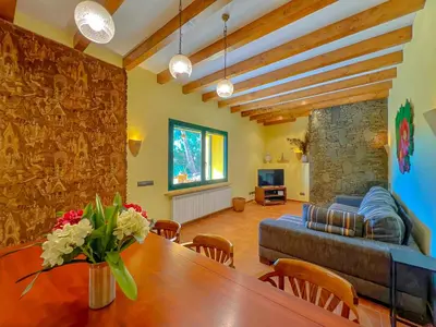 Zona de estar de Vivalidays Casa Palamos - Costa Brava