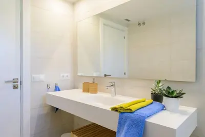 Un baño de Luxury Villa Costa Brava in Calonge Playa de Aro Sea views