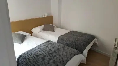 Cama o camas de una habitación en Rutlla 10