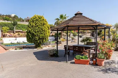 Paisaje cerca de esta villa