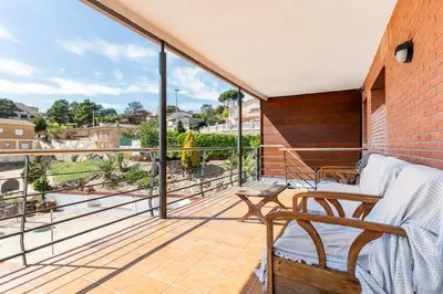 Un balcón o terraza de Villa Paraíso